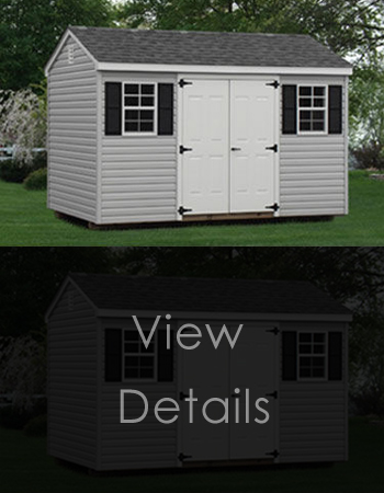 Vinyl Shed Doors